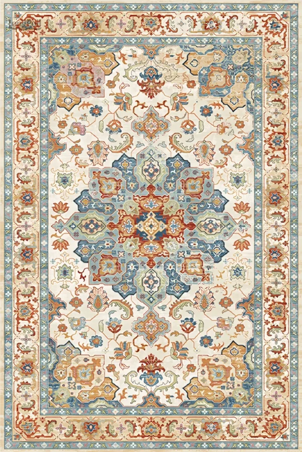 tapis-persan-1 Tapis Persan traditionnel aux motifs raffinés