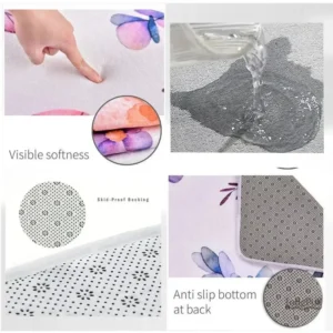 Tapis persan riche en couleurs et textures variées