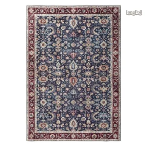 Tapis persan moderne au design élégant et coloré