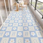 Tapis plastique pour balcon, design moderne et pratique