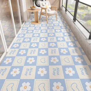 Tapis plastique pour balcon, design moderne et pratique