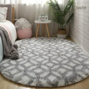 Tapis poil haut doux et confortable pour un intérieur chaleureux