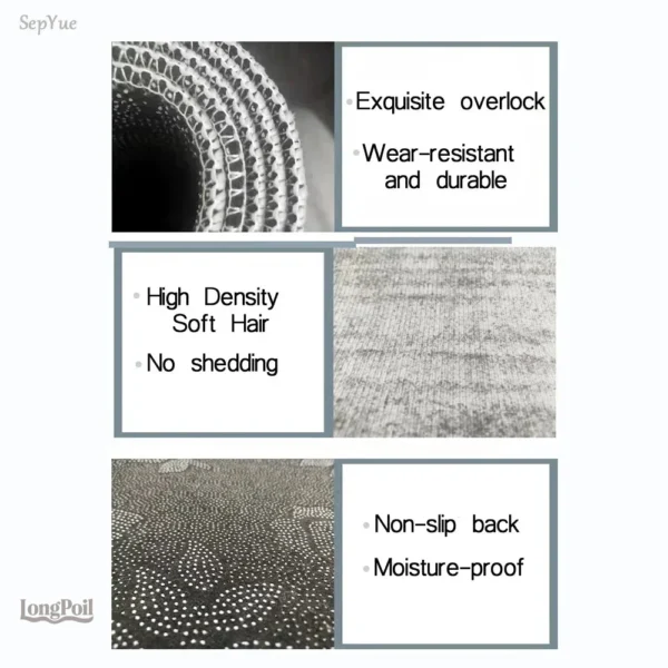 Tapis de bureau confortable, idéal pour améliorer le style et le confort