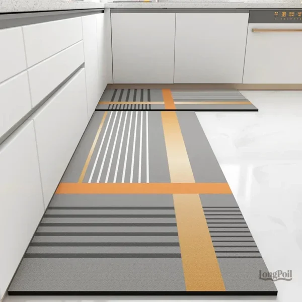 tapis-pour-cuisine-lavable-1 Tapis vinyle cuisine lavable, design pratique et esthétique
