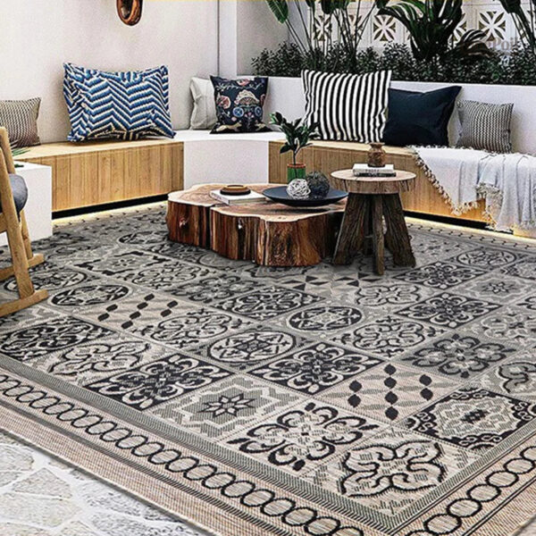 Tapis résistant aux intempéries pour votre jardin