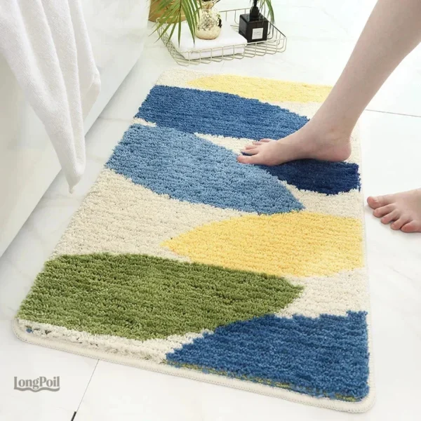 Tapis de salle de bain doux et absorbant