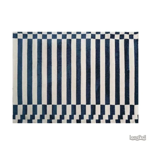 tapis-raye-noir-et-blanc-1 Tapis Rayé Noir et Blanc, design élégant pour votre intérieur