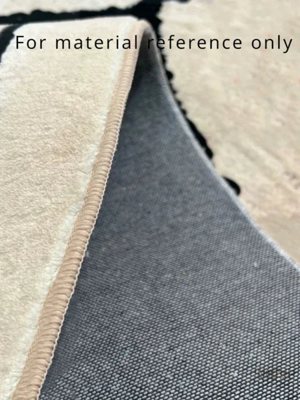 Tapis au style vintage, motifs rétro et ambiance chaleureuse