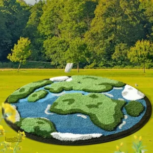 Tapis rond artistique pour embellir votre espace