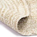 Tapis jute rond pour une décoration intérieure