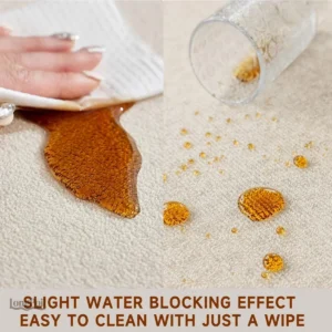 Tapis décoratif pour salle à manger avec motifs raffinés