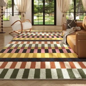 Tapis moderne pour salle à manger au design contemporain