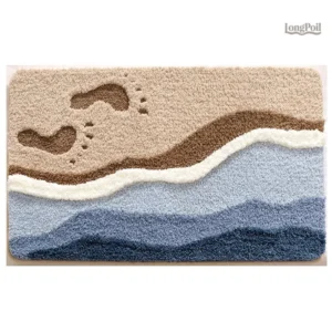 Tapis antidérapant pour salle de bain, confort et sécurité