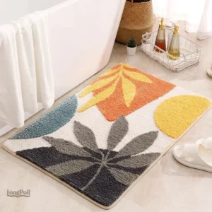 Tapis design pour salle de bain moderne