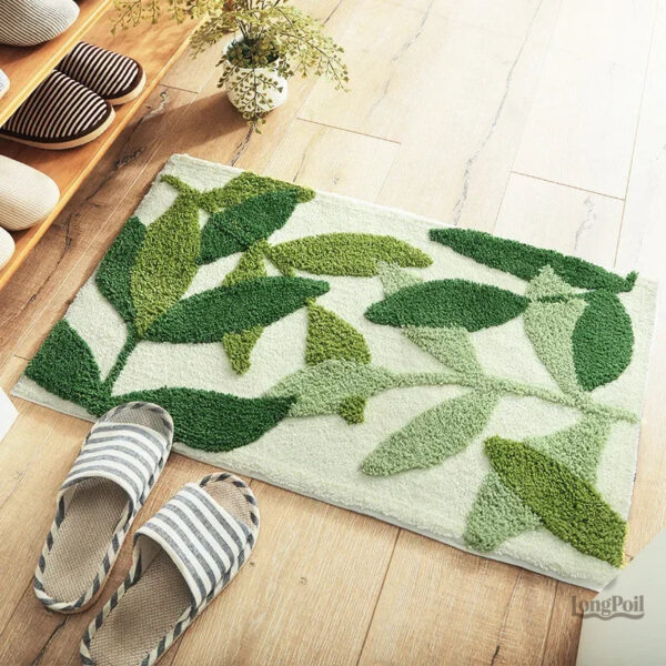 Tapis de bain original pour une touche décorative