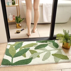 Tapis salle de bain coloré, design unique et moderne