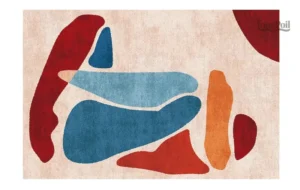Tapis Abstrait élégant pour salon, design moderne et artistique