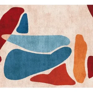 Tapis Abstrait élégant pour salon, design moderne et artistique