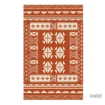 Tapis Bohème pour salon au design élégant et chaleureux