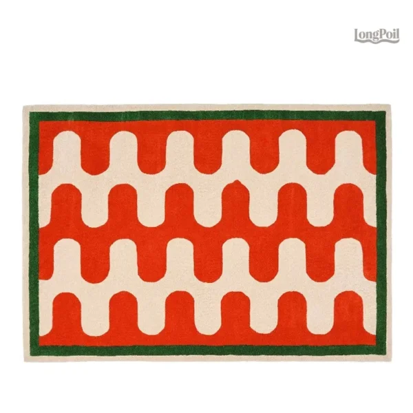 Tapis de luxe pour salon, design élégant et raffiné