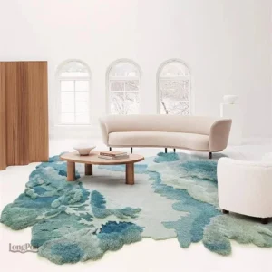Tapis design moderne pour salon élégant