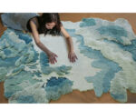 Accessoire déco salon, tapis design chic