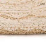 Tapis en jute tissé à la main pour ambiance cosy