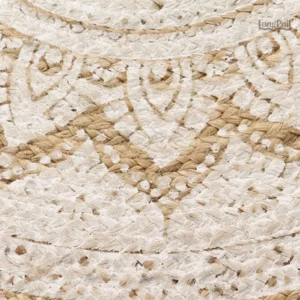 Tapis en jute rond pour une touche bohème