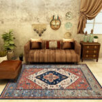 Tapis marocain artisanal, design élégant et authentique