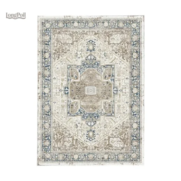 tapis-salon-vintage-retro-1 Tapis Vintage Rétro pour un salon élégant et chaleureux