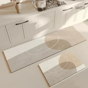 Tapis vinyle pour cuisine élégant et pratique