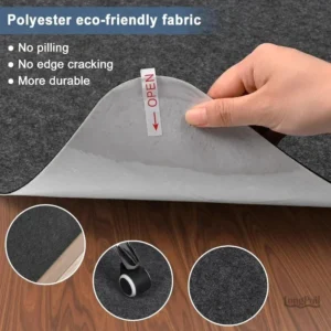 Tapis de bureau antidérapant pour usage quotidien