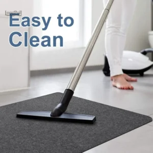 Tapis sous chaise de bureau, design fonctionnel et pratique