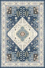 Tapis effet ancien au style classique et élégant