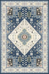Tapis effet ancien au style classique et élégant