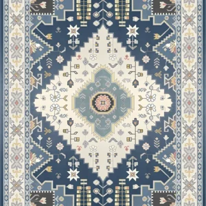 Tapis effet ancien au style classique et élégant