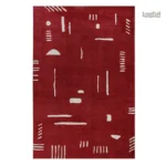 Tapis bohème aux motifs élégants et colorés