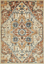 Tapis persan traditionnel aux motifs élégants