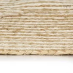Tapis jute éco-responsable, idéal pour le salon