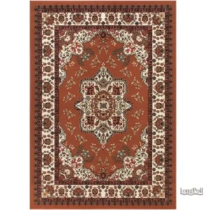 Tapis turc traditionnel en textile artisanal
