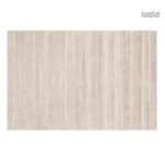 Tapis uni crème, élégant et sobre pour un intérieur moderne