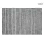 Tapis gris uni pour salon, style moderne et épuré