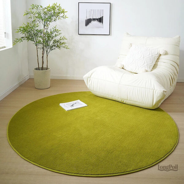 tapis-uni-vert-1 Tapis Uni Vert élégant pour décoration intérieure