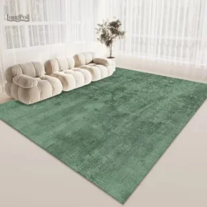 Tapis Vert moderne et élégant pour décoration intérieure