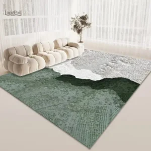 Tapis Vert Sapin élégant pour décoration intérieure