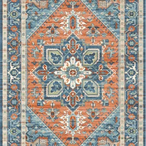 Tapis Vintage aux motifs uniques et couleurs riches
