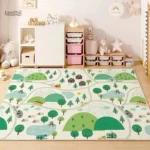 Tapis jouet avec circuit pour voiture