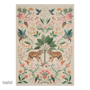 Tapis tigre décoratif pour une ambiance animale