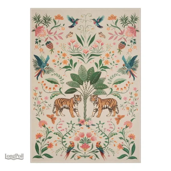 tigre-tapis-1 Tapis tigre décoratif pour une ambiance animale